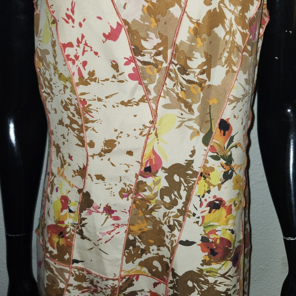 Sundance 'Evelyn' 100%silk Dress Size 12 - Picture 3 of 6